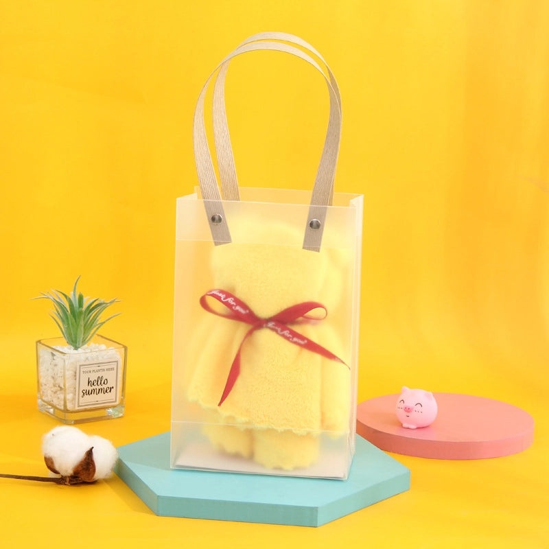 Soft Coral Fleece Bear Towel Absorbent Cute Wedding & Holiday Gift Hand Towel|Home & Kitchen Towels