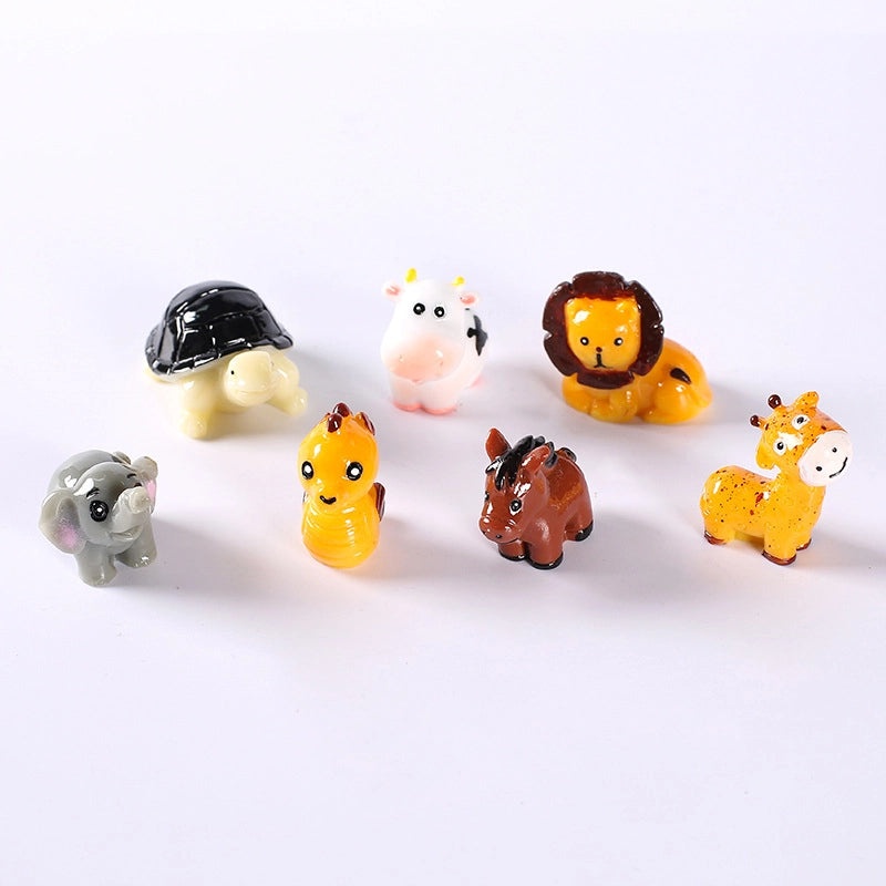 Cute Cartoon Animal Resin Figurines Decorative Ornaments for Home and Office|Home Decor