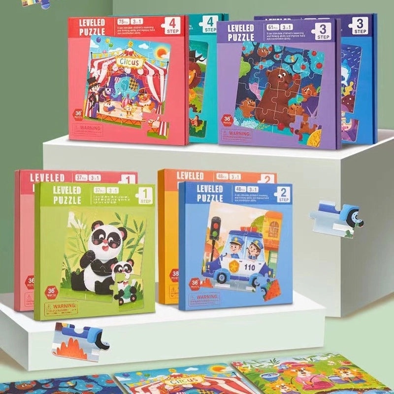 Magnetic Animal Traffic Puzzle for Toddlers and Kids Ages 1-6 | Educational Toys & Puzzles