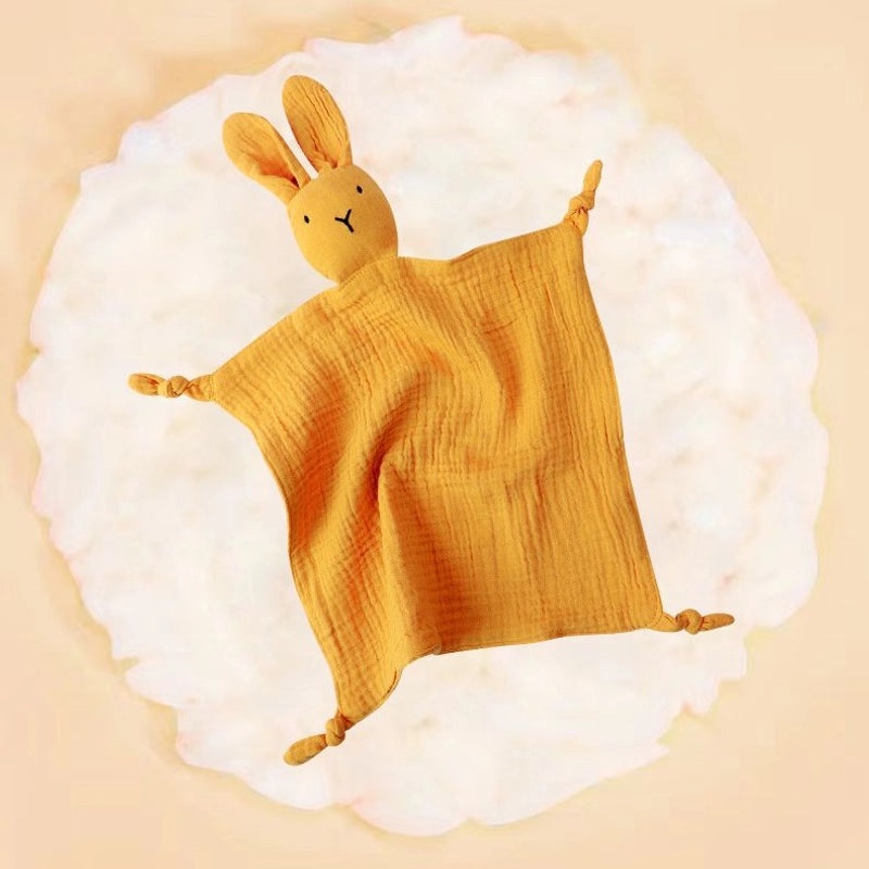 Soft Cotton Baby Comforter Blanket Plush Rabbit Doll | Baby Toys & Comforters