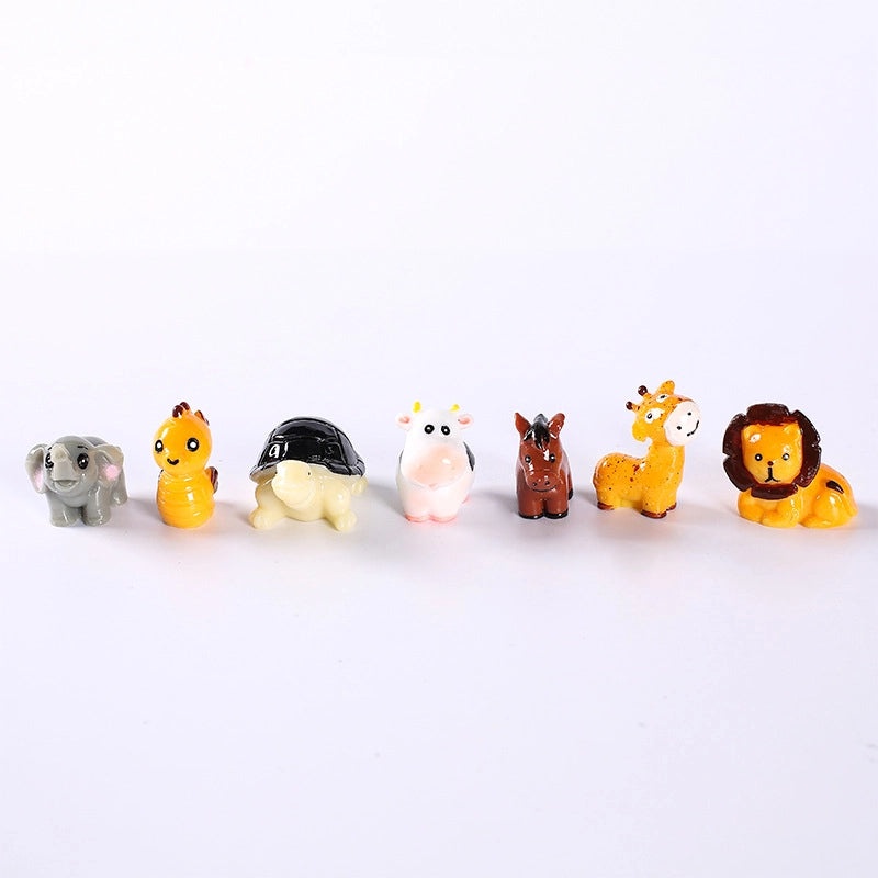 Cute Cartoon Animal Resin Figurines Decorative Ornaments for Home and Office|Home Decor