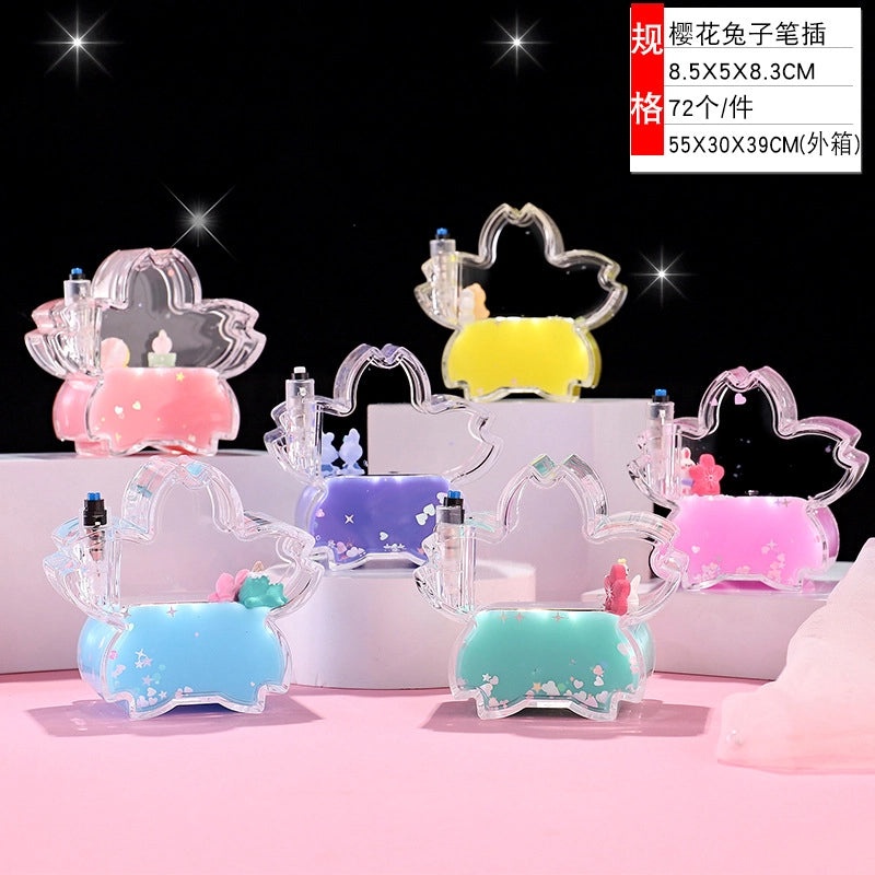 Creative Cartoon Liquid Oil Drop Ornament Transparent Acrylic Pressure Relief Craft|Home Decor Gifts