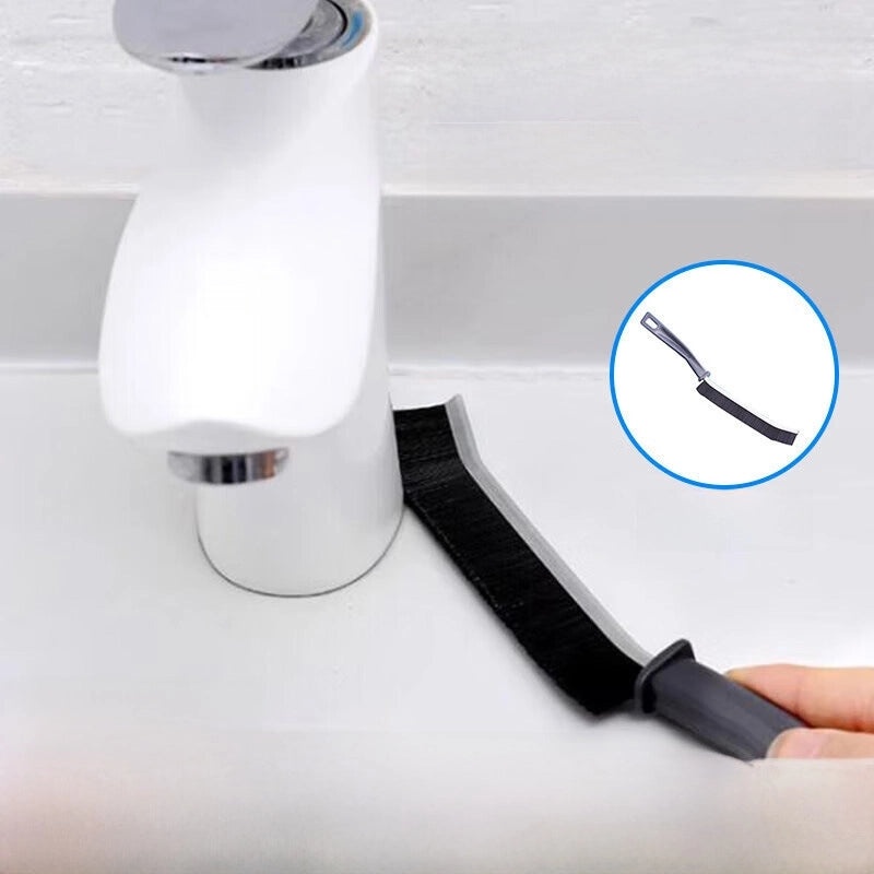 Multifunctional Long Handle Brush for Bathroom and Kitchen Tile Cleaning, Hard Groove Brush for Dead Angles|Home Cleaning Tools