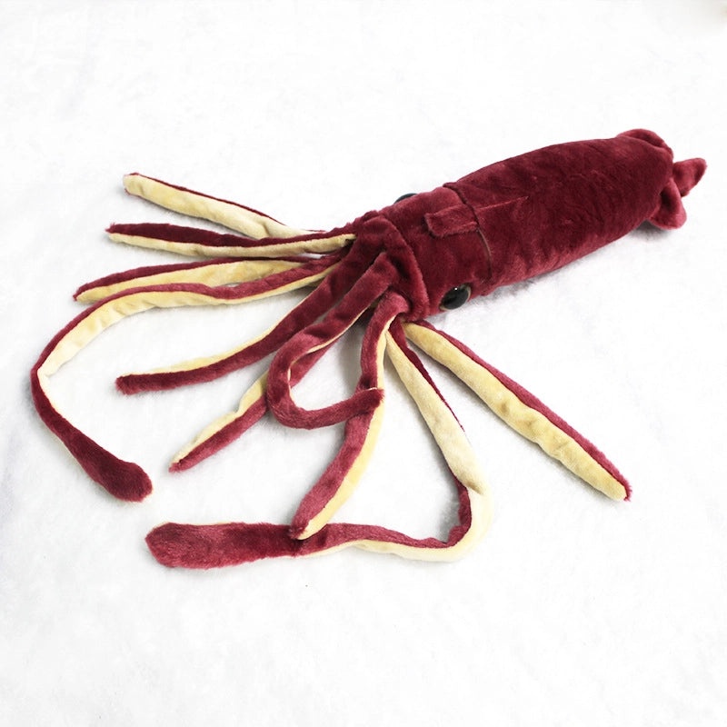 Squid Plush Toy with Soft PP Cotton Filling|Stuffed Animals & Plush Toys