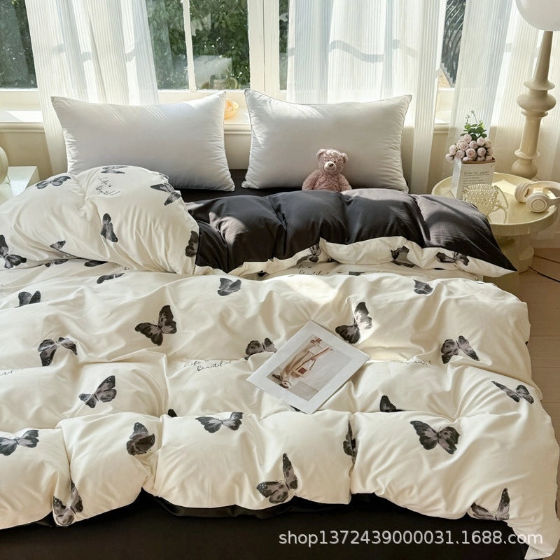 Floral Cotton Knitted Bedding for Couch & Sofa | Home Decor & Bedding