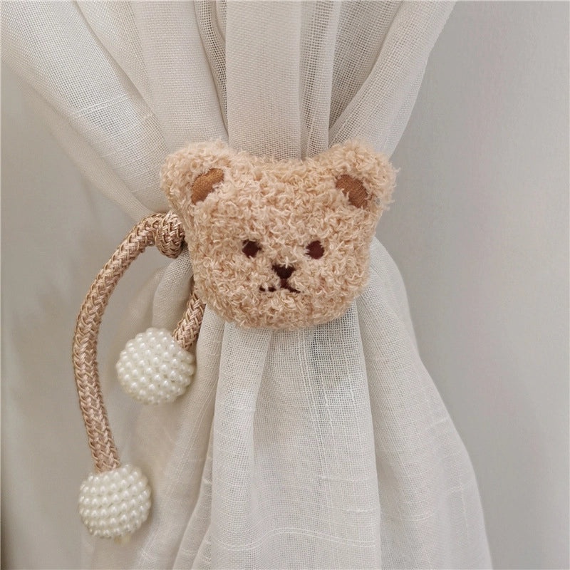 Adorable Bear Polyester Curtain Tiebacks for Window Decor|Home Decor Accessories