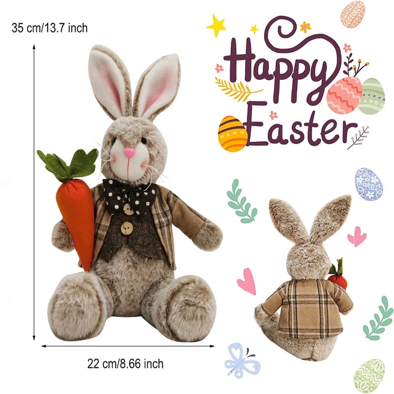 Easter Adorable Rabbit Cloth Ornament for Daily and Festival Table Decoration|Home Decor Ornaments