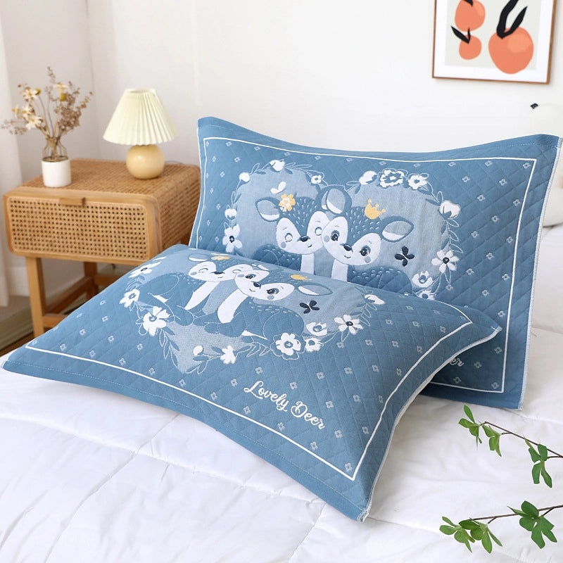 Thickened Gauze Cotton Pillow Towel Breathable Comfortable Dirt-resistant Headband for Adults and Students|Home Textile