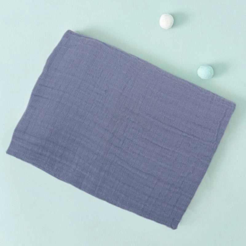 Double-layer Cotton Gauze Baby Swaddle Blanket Printed Bath Towel Sunshade Cart Cover|Baby Care Accessories