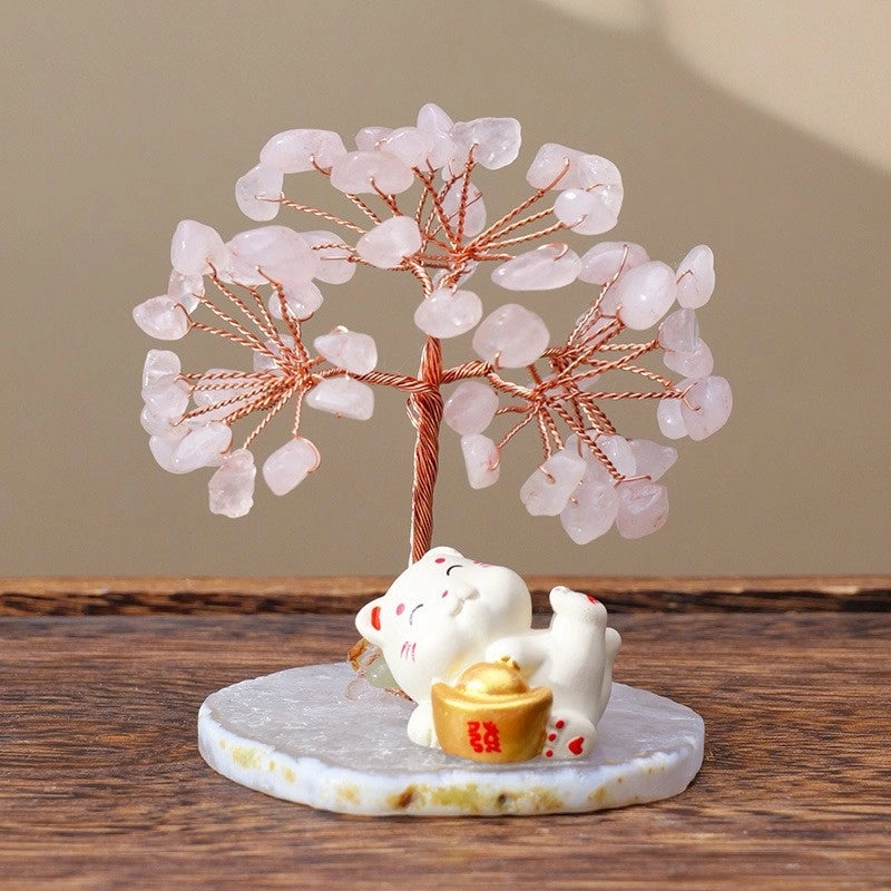 Minimalist Tree Crystal Ornament Decorative Artificial Home Accessories|Home Decor