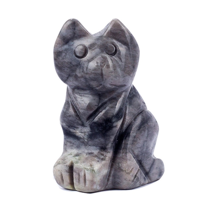 Minimalist Cat Gem Pendant Charming Artificial Jewelry|Fashion Accessories