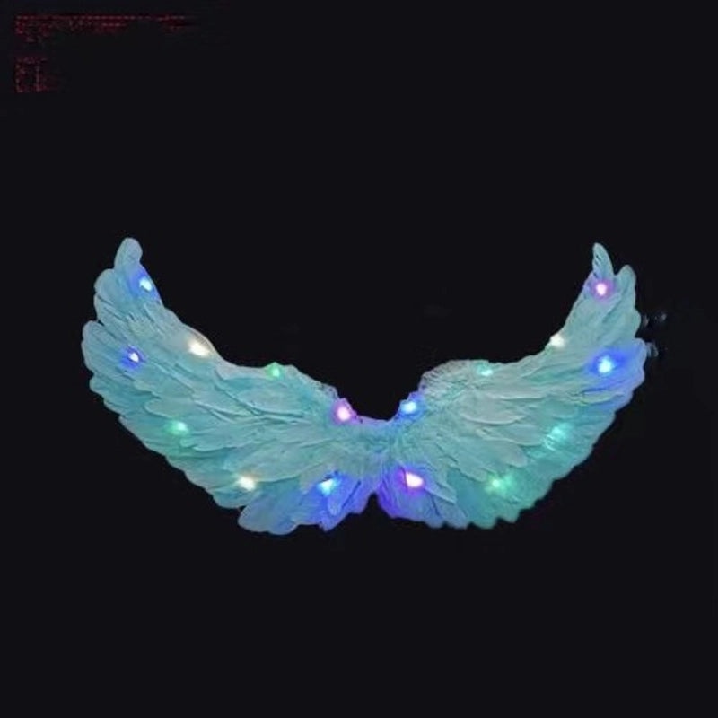 Glowing Feather Angel Wings for Kids|Children's Costumes & Accessories