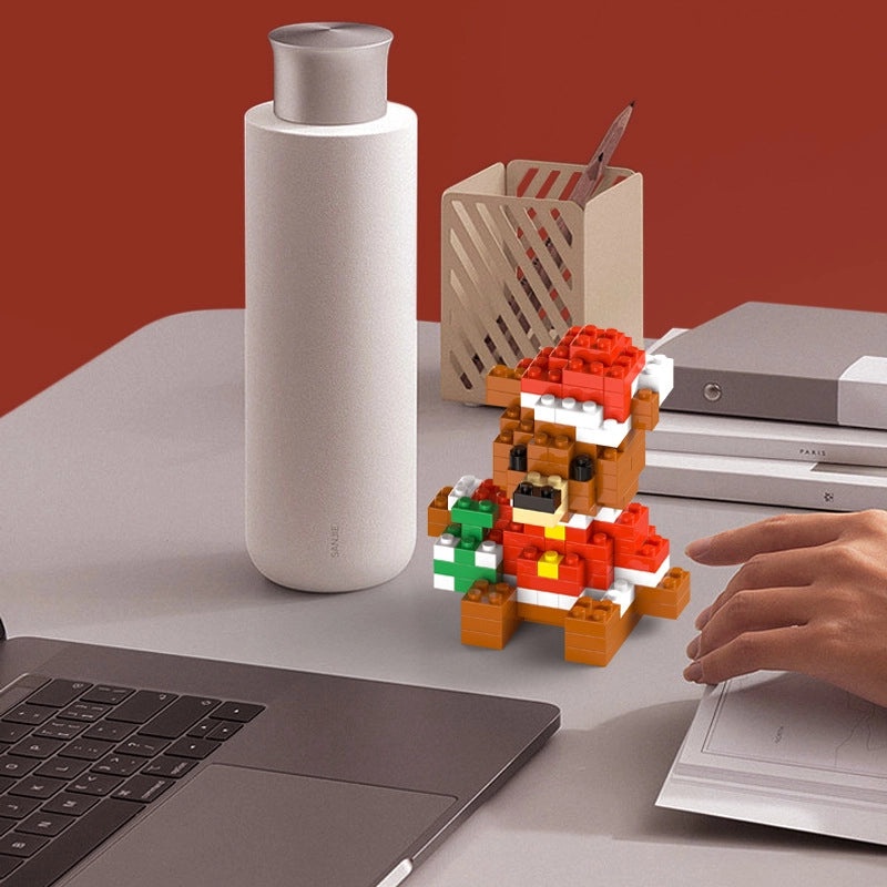 Christmas Mini Diamond Blocks Puzzle Toys Santa Claus & Christmas Tree Building Set|Toys & Games