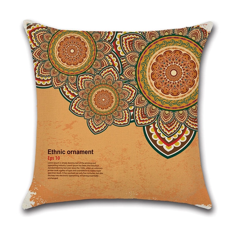 Minimalist Printed Linen Pillow Covers for Couch and Sofa Decor | Home Decor