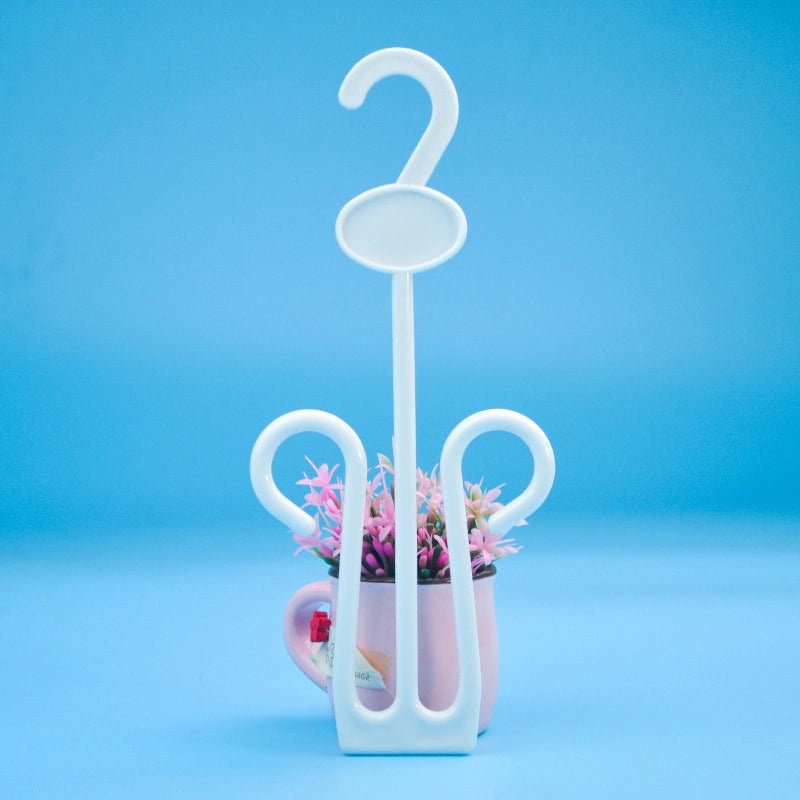 Durable Solid Color Plastic Shoe Hanger Hook|Home Storage & Organization Accessories