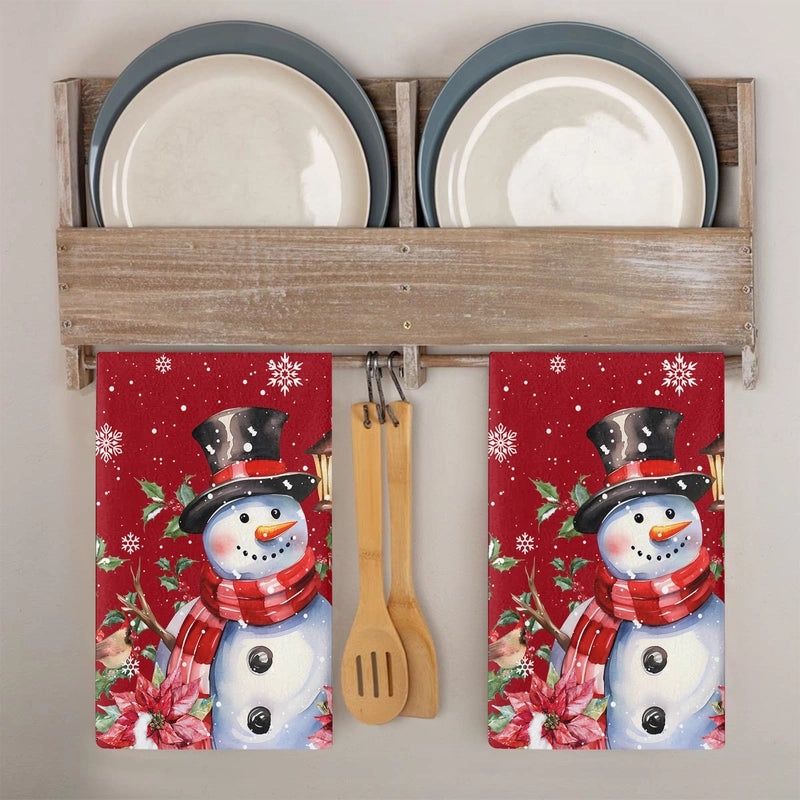 Christmas Holiday Cute Christmas Tree Soft Microfiber Towels|Home & Kitchen Textiles