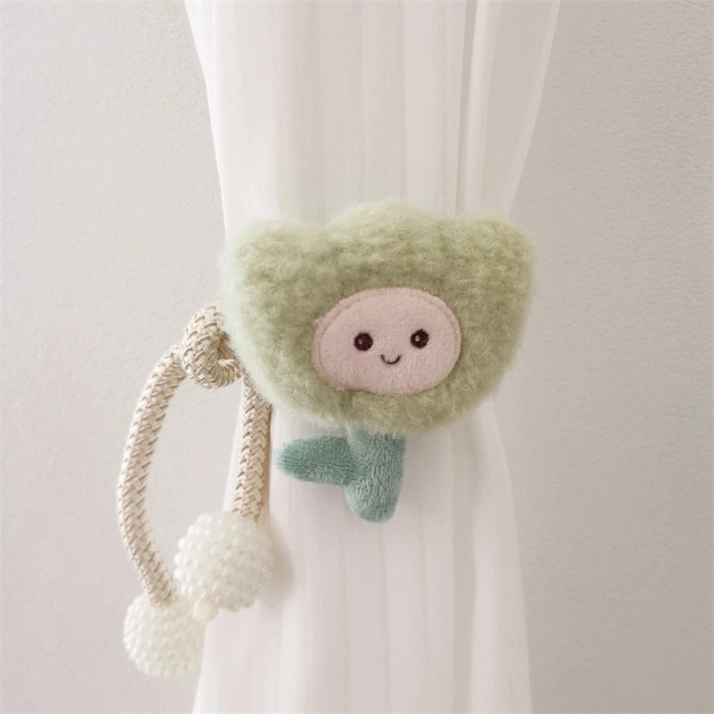 Adorable Cloud Pattern Polyester Curtain Tiebacks | Window Accessories