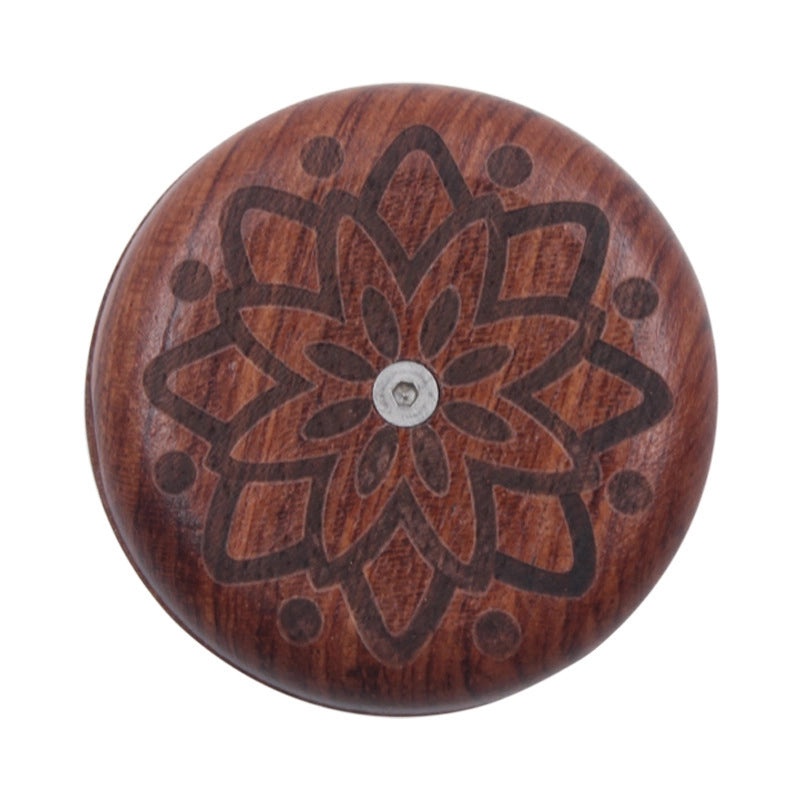 Round Rosewood UFO Bread Knife Soft French Stick Carving Double-Sided Baking Tool|Kitchen Accessories