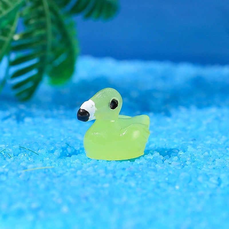 Cute Cartoon Flamingo Resin Figurines for Home Decor | Artificial Decorations