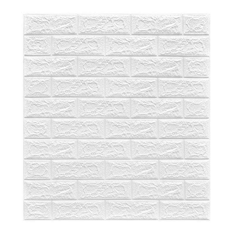 3D Foam Wall Stickers Self-Adhesive Waterproof Stereoscopic Bedroom Wallpaper Anti-Collision Moisture-Proof|Home Decor Wall Stickers