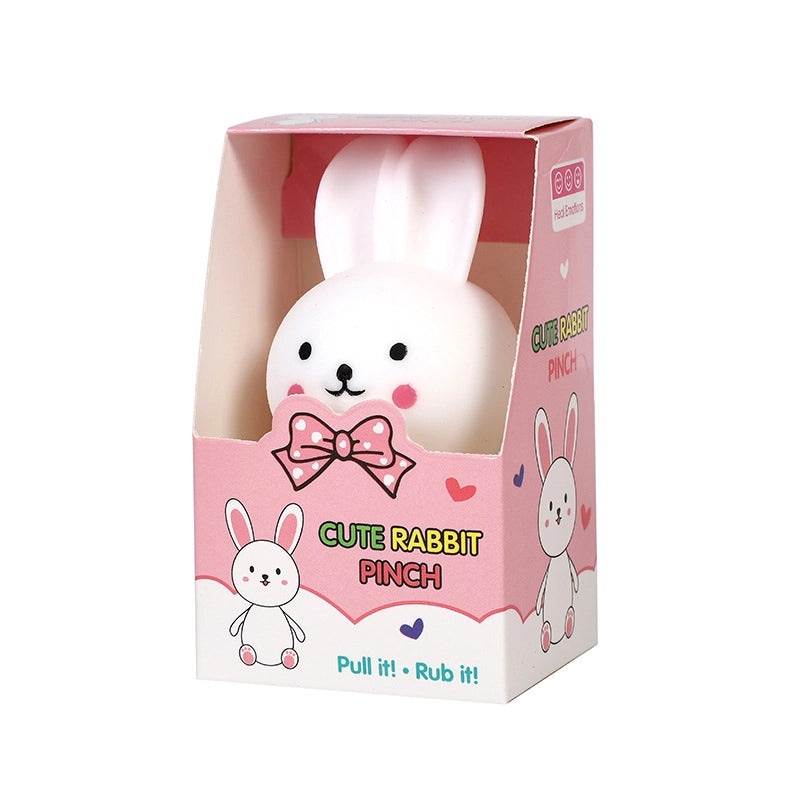 Cute Squishy Rabbit Toy Soft Stress Relief Plastic Animal Toy|Squishy Toys & Stress Relievers