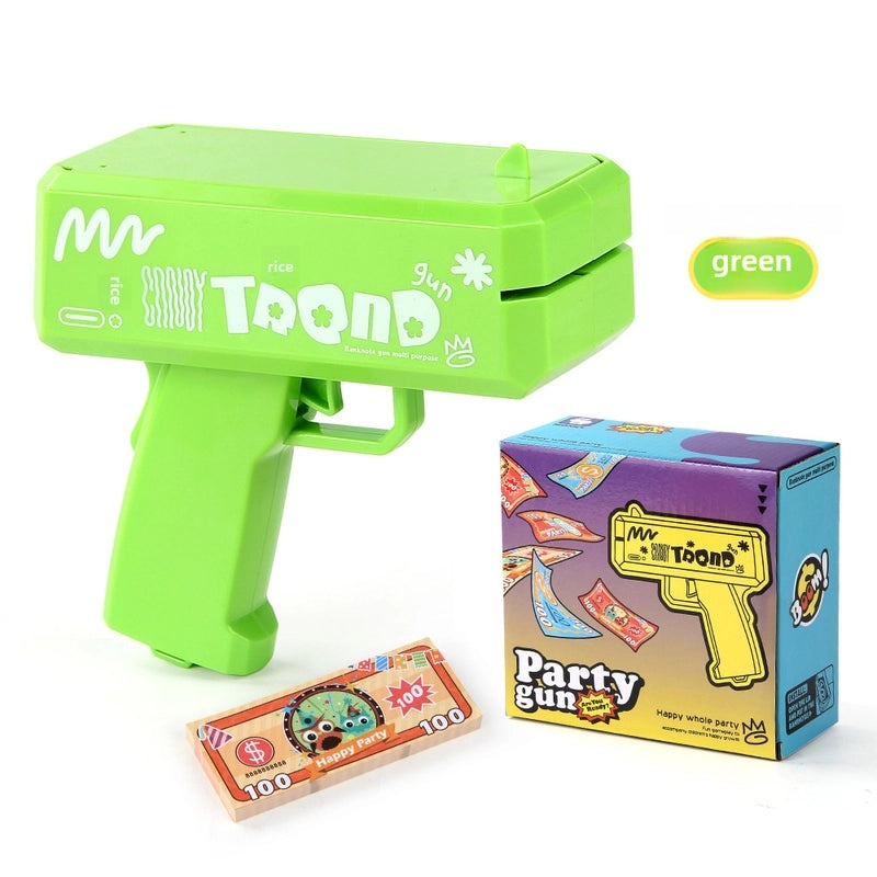 Strange Electric Money Spray Gun Cartoon Toy for Parties and Weddings|Party Supplies