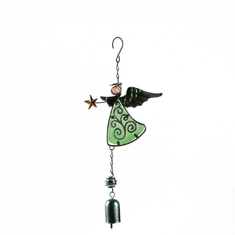 Whimsical Cartoon Metal Wind Chime Wall Decor|Home Decor & Garden