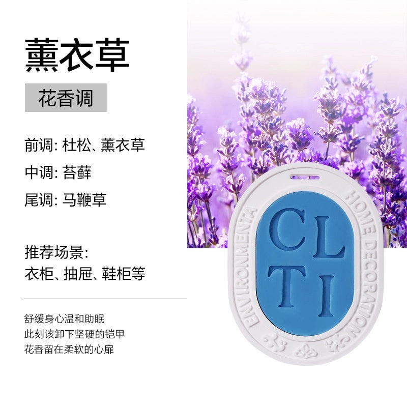 Aromatherapy Gypsum Wax Slice Solid Perfume Pendant for Home Wardrobe Car Fragrance Gift | Home Fragrance Accessories