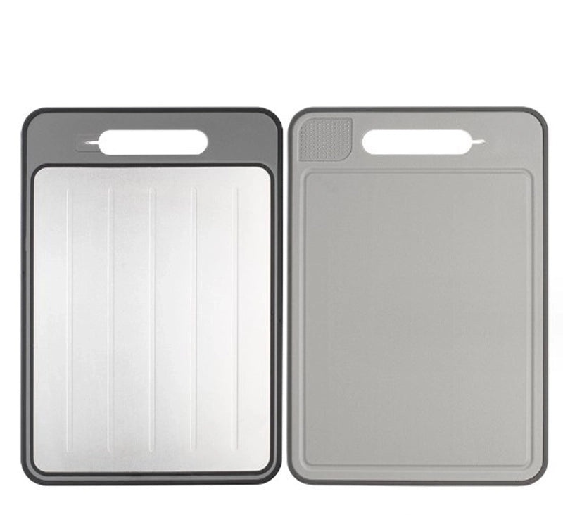 Sleek Minimalist Solid Aluminum Cutting Board Single Piece|Kitchen Accessories