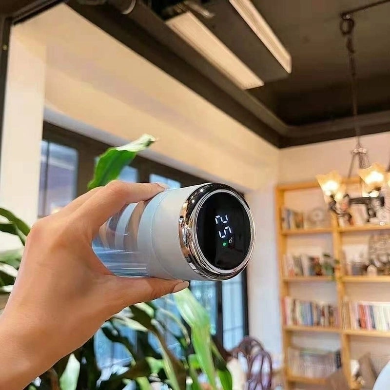 Insulated Stainless Steel Thermos Mug in Solid Colors for Everyday Use|Drinkware & Thermoses