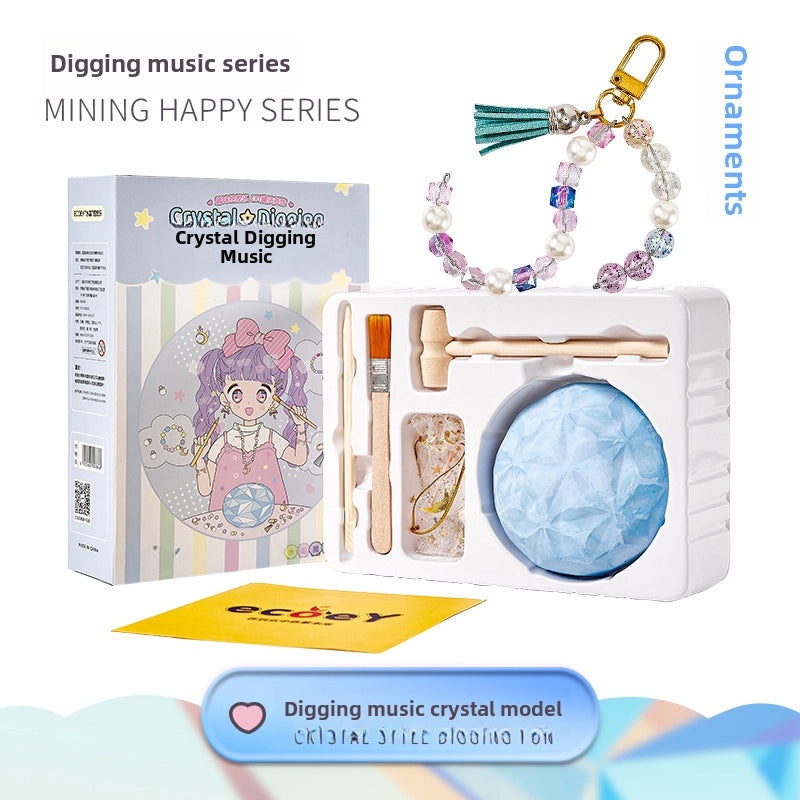 Ecoey Archaeological Blind Box Bracelet Treasure Hunt Necklace Beads Gem for Girls|Jewelry & Accessories