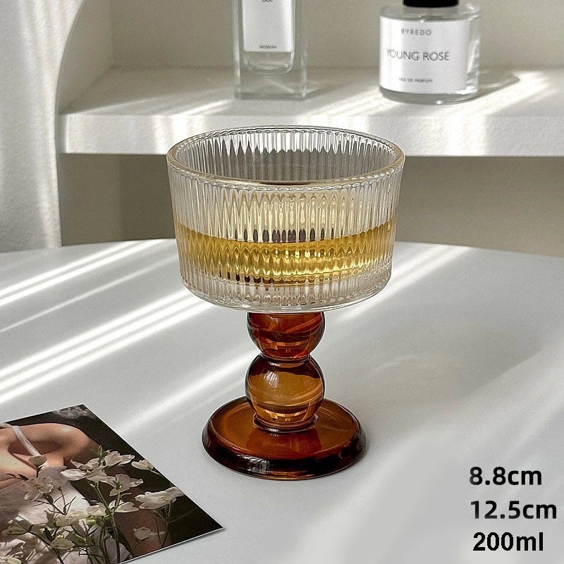 Elegant Solid Color Wine Glass - Casual & Glamorous Design | Home & Kitchen