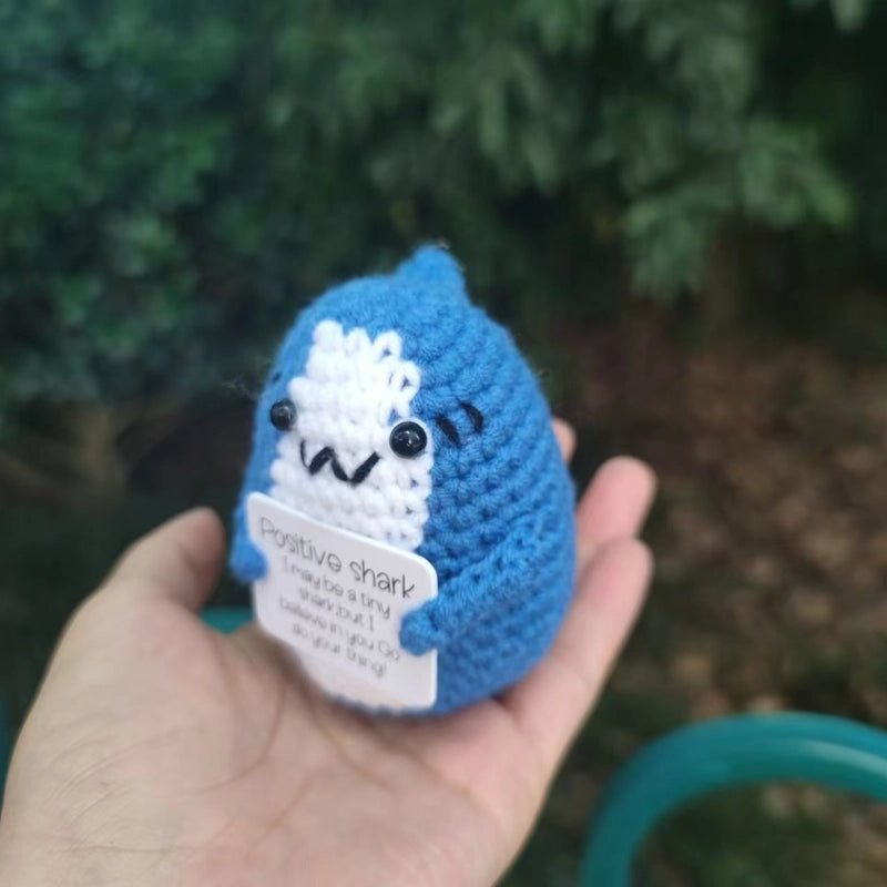 Handmade Wool Knitted Penguin Plush Toy for Stress Relief and Fun | Toys & Games