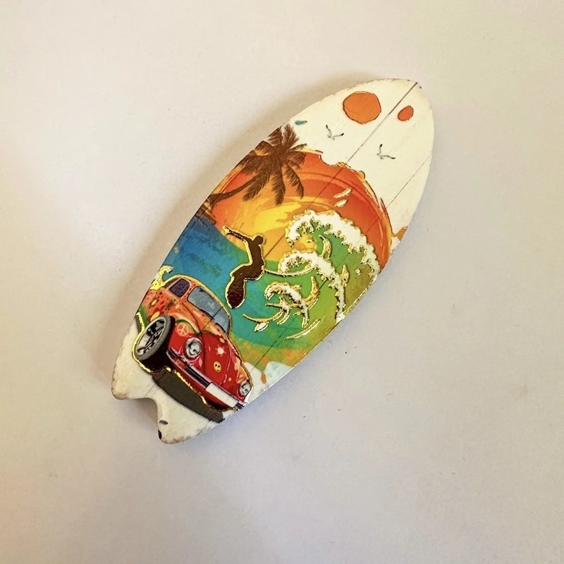 Hawaiian Tropical Art Resin Fridge Magnet | Home Decor & Kitchen Accessories