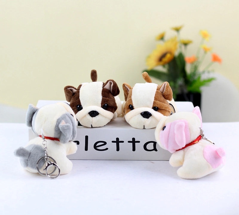 Sha Pei Puppy Plush Keychain Small Dog Pendant Soft Doll Bag Charm|Accessories & Keychains