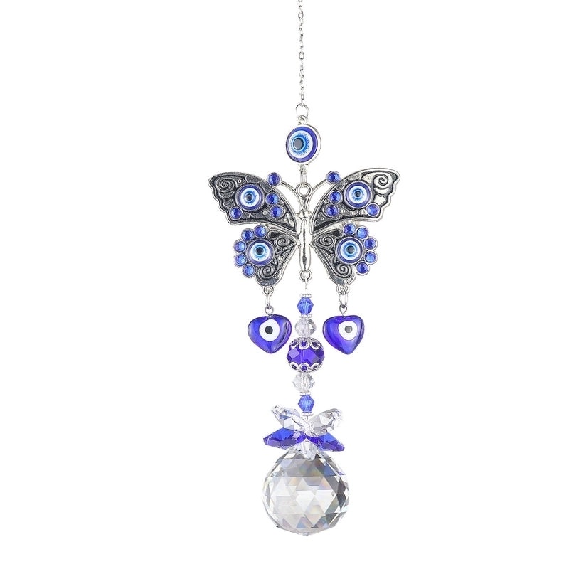 Stylish Devil's Eye Synthetic Crystal Charm Necklace|Jewelry & Accessories