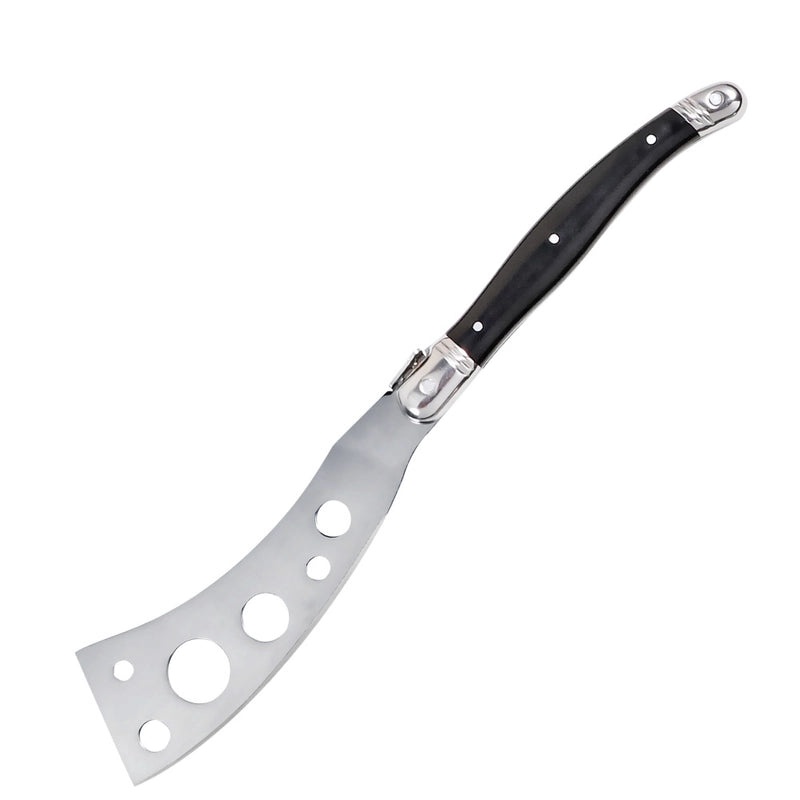 Stainless Steel Cheese Knife with Black Plastic Handle | Kitchen Utensils