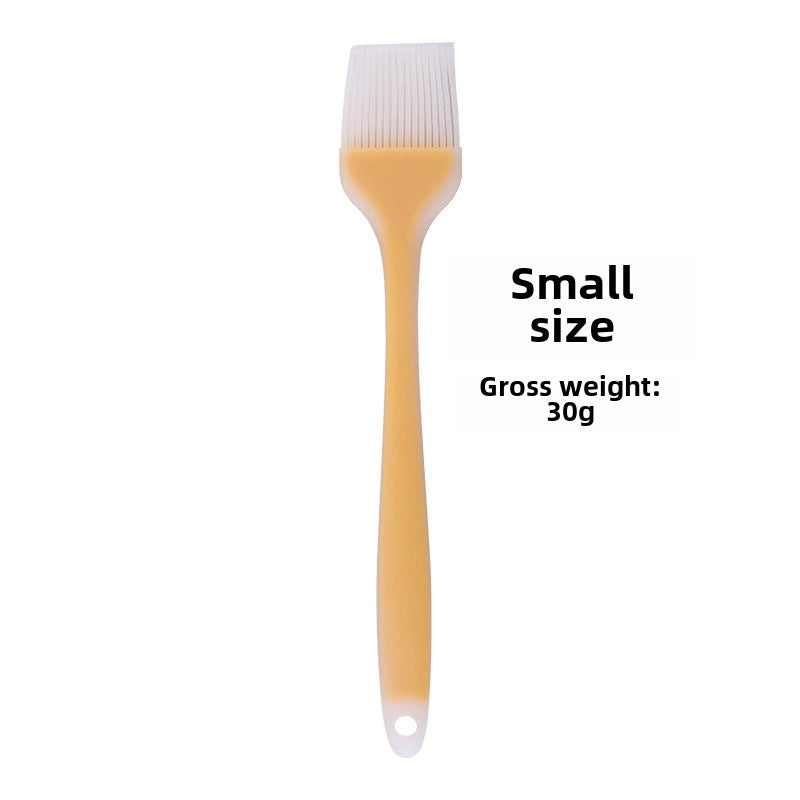 Silicone Oil Brush and Scraper for Baking One-piece Cake Cream Spatula Barbecue Brush Multipurpose Kitchen Tool|Kitchen Tools & Gadgets