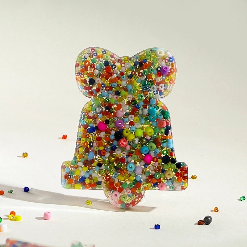 Christmas Silicone Decompression Toys Buckle Beads Stress Relief Fidget Toys|Stress Relief Toys