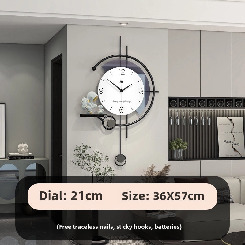 Modern Minimalist Wall Clock for Living Room | Home Decor & Wall Clocks