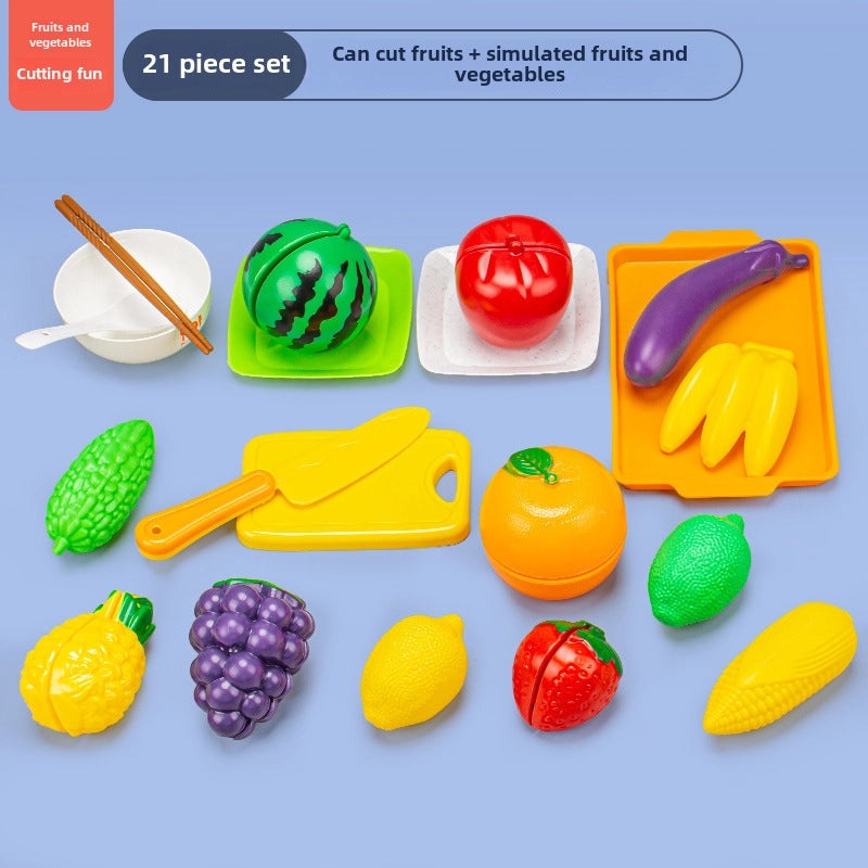 儿童厨房玩具海鲜水果蔬菜烧烤火锅仿真食品套装|儿童玩具