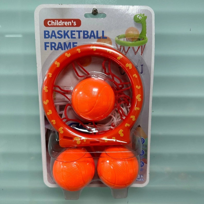 Cartoon Dinosaur Shark Orange Duck Basketball Bath Toy Set for Indoor Baby Shooting Games|Baby Bath Toys