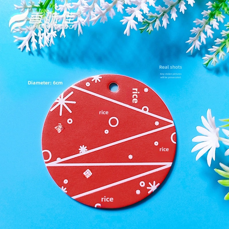 Personalized Car Air Freshener Square Men's Car Perfume Hanging Ornament Long-lasting Scent | Car Accessories