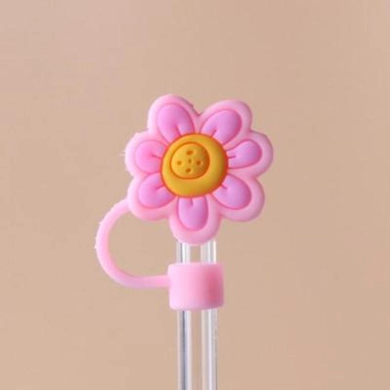 10mm Glass Straw Dust Cover Stainless Steel Cap for Large Diameter Straws Milk Tea Accessories|Drinkware Accessories