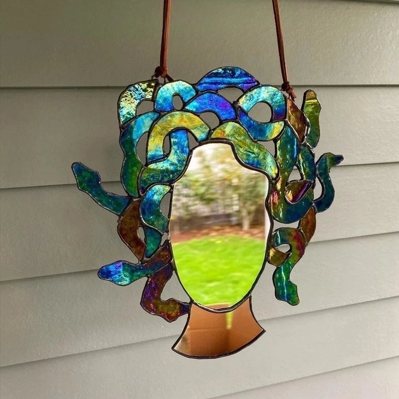 Medusa Acrylic Ornament Greek Mythology Wall Hanging | Home Decor & Wall Art