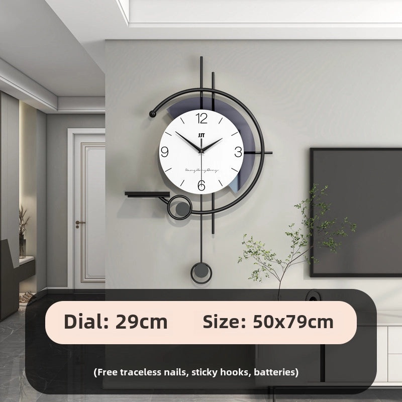 Modern Minimalist Wall Clock for Living Room | Home Decor & Wall Clocks