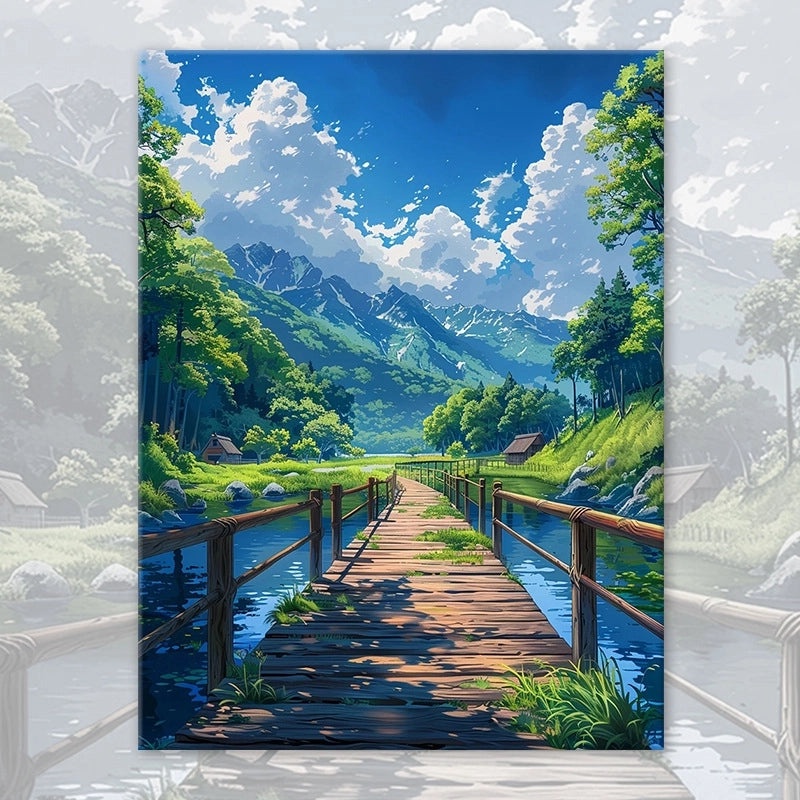 Tropical Beach Scene Canvas Wall Art | Home Decor