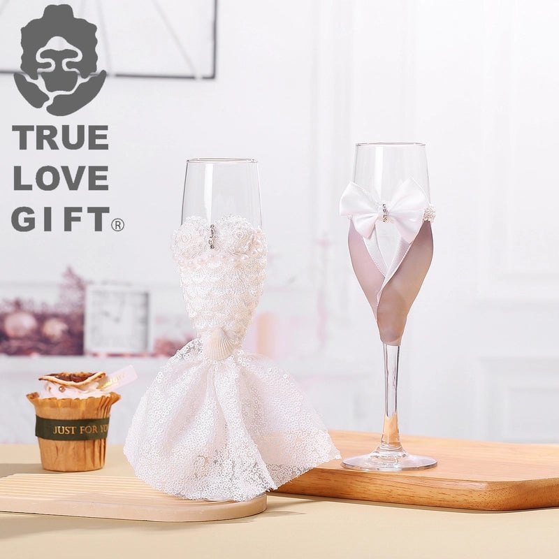 Elegant Bow Knot Glassware Set 1 Piece | Home & Kitchen Tableware