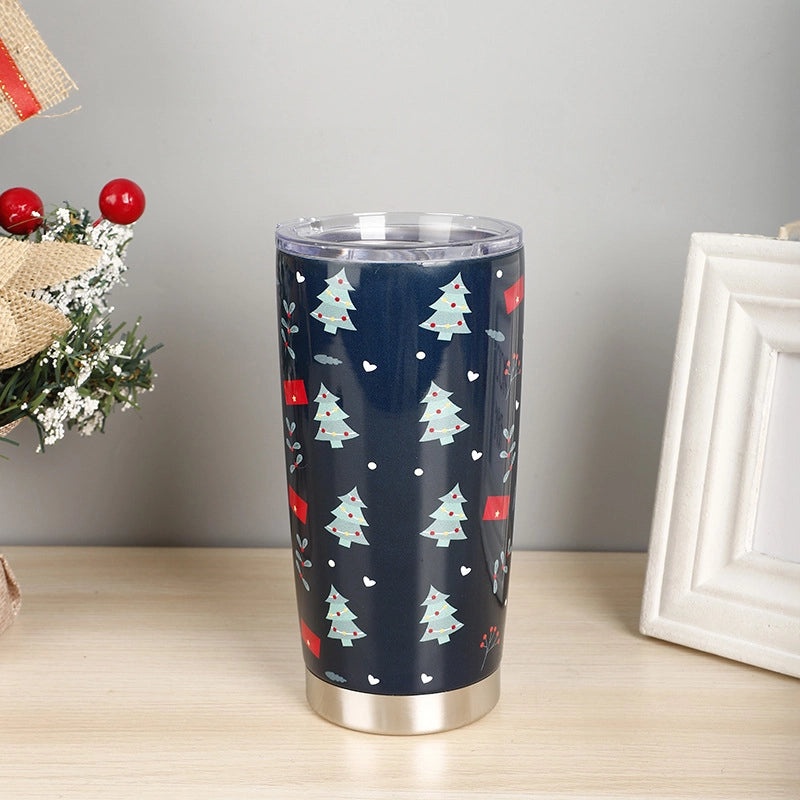 Christmas Vacation Cartoon Stainless Steel Water Bottle 1 Piece | Drinkware & Water Bottles