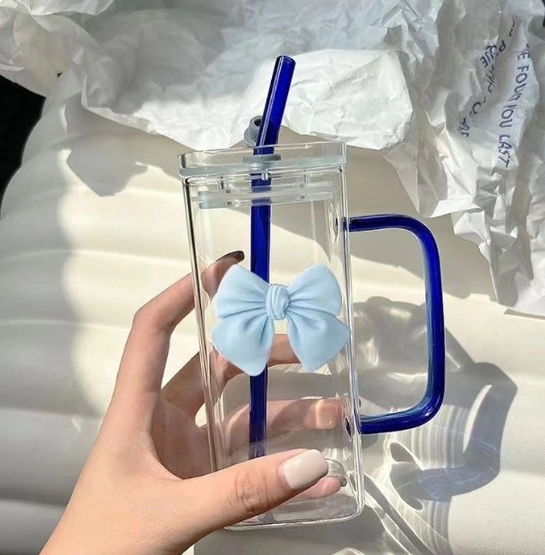 Stylish Solid Color Glass Water Bottle for Everyday Use 1 Piece|Home & Kitchen > Drinkware > Water Bottles